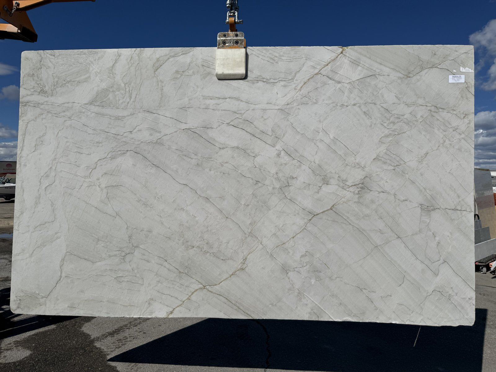 The slab, before fabrication